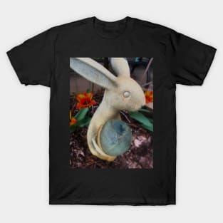 Stone Bunny in the Garden T-Shirt